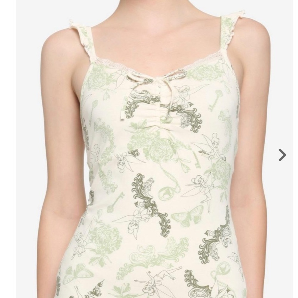 Her Universe Tinker Bell Filigree Tank Top